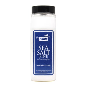 40 oz Bottle Badia Sea Salt Fine