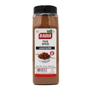 16 oz Bottle Badia Five Spice Asian Blend Powder Seasoning
