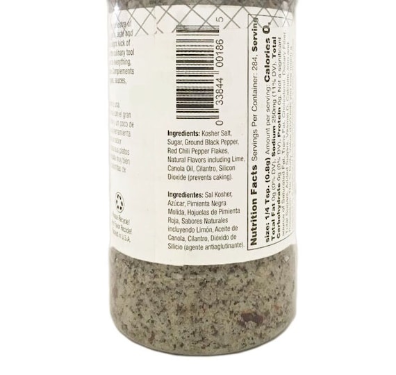 BADIA: Cilantro Lime Pepper Salt, 8 oz