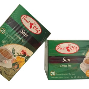 2 Boxes Sen Te / Senna Tea Digestive 100% Natural