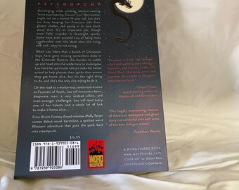 Vermilion A Novel van Molly Tanzer - De avonturen van Lou Merriwether Psychopomp - Ondertekend door de auteur