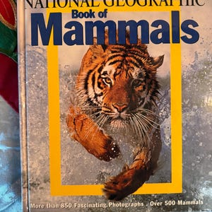 National Geographic Book of Mammals by National Geographic Kids 1998