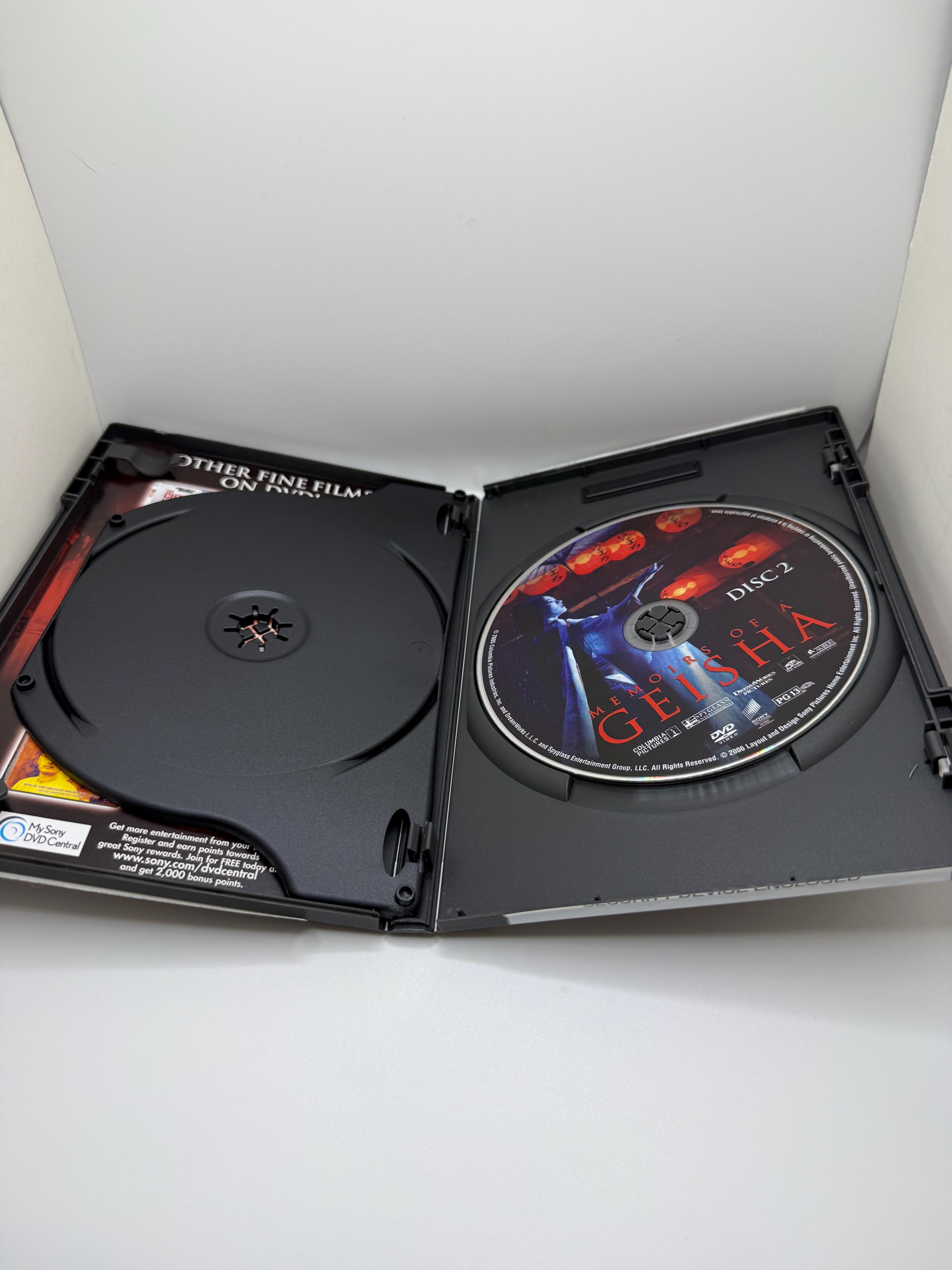 Memoirs of A Geisha 2 Disc Widescreen Special Edition 2006 DVD - Etsy