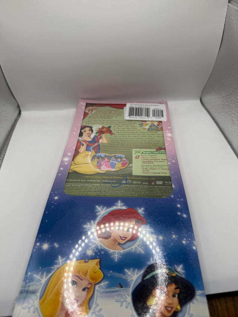 disney-princess-a-christmas-of-enchantment-dvd-2005-etsy
