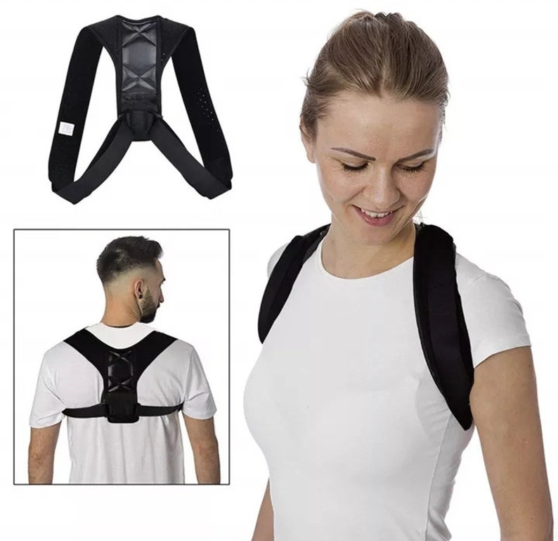Back Pain Support Posture Corrector Adult Posture Corrector Men Women Handmade Back Brace