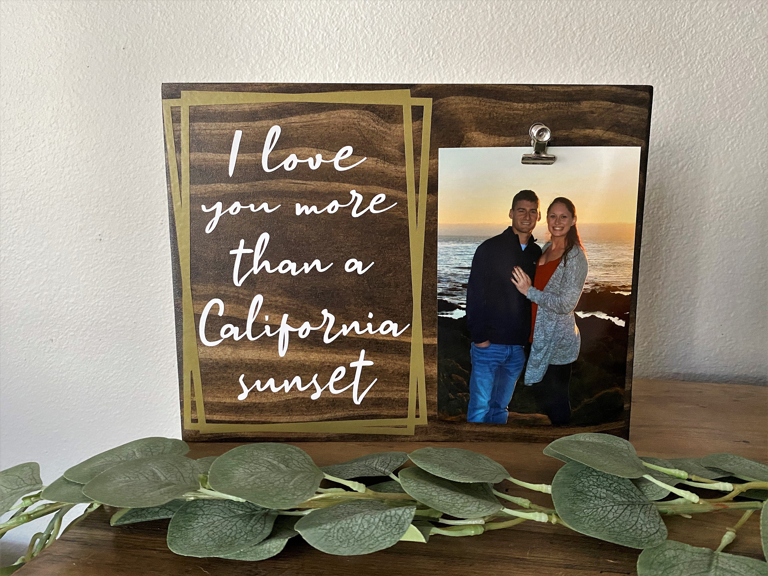 Customized Wood Clip Photo Holder Photo Holder Wood Decor Etsy