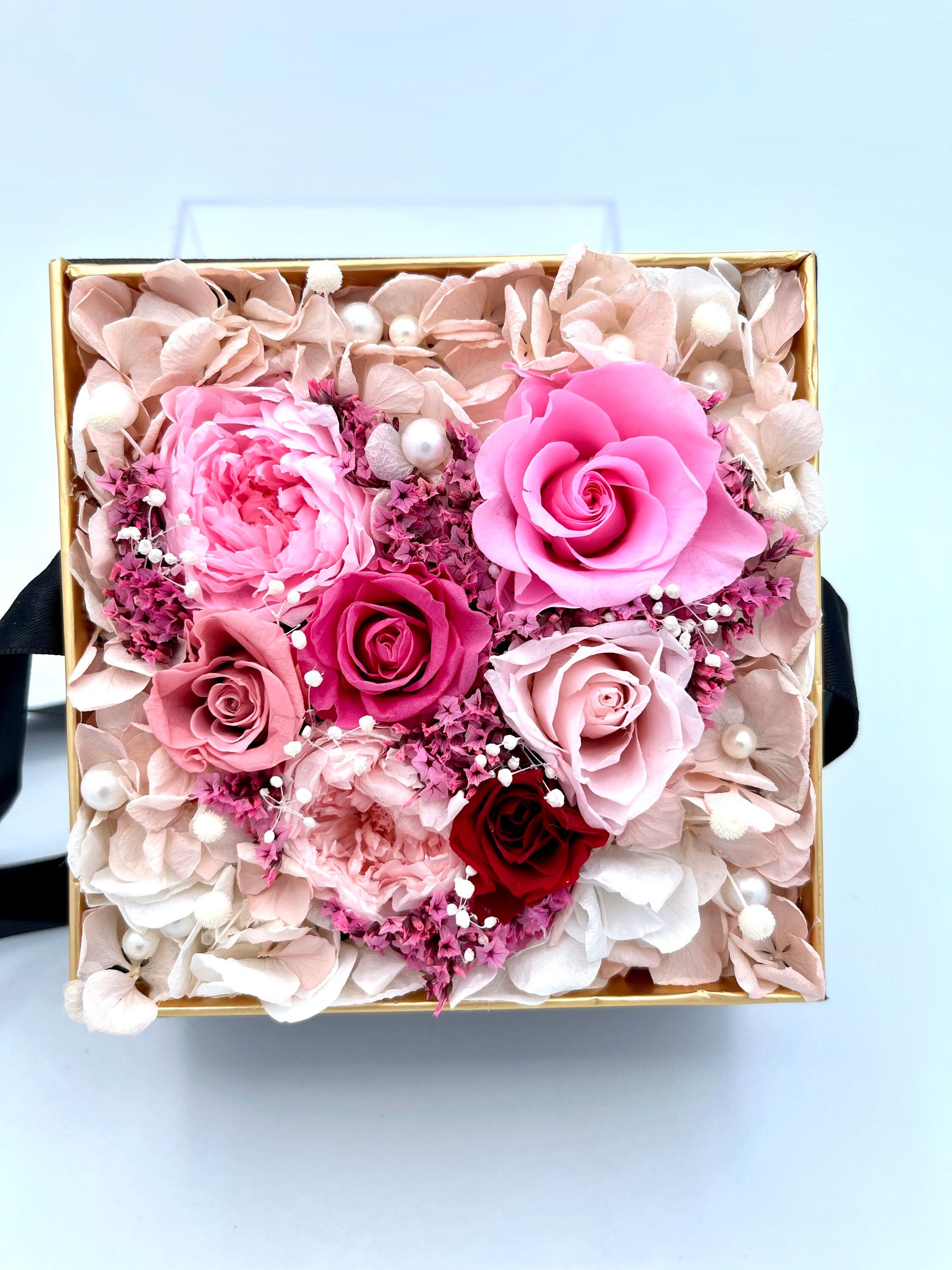 1Box Birthday Flower Shop Valentine's Day Gift Box Creative Flower Box  Hexagonal Flower Arrangement Box Flower Packing Box Gift Boxes Bags  Aliexpress | Double Drawer Heart-Shaped Diamond Immortal Soap Flower Gift  Box