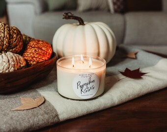 Basic Soy Candles (Plain), Non Toxic Phthalate Free Soy Candle, Long Burn Candle, Christmas Holiday Candle Scents, Christmas Gift Idea