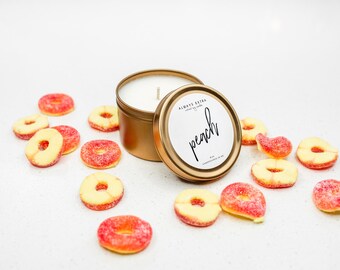 Basic Soy Candles (Plain), Non Toxic Phthalate Free Soy Candle, Long Burn Candle, Spring Summer Candle, Birthday Housewarming Gift Idea