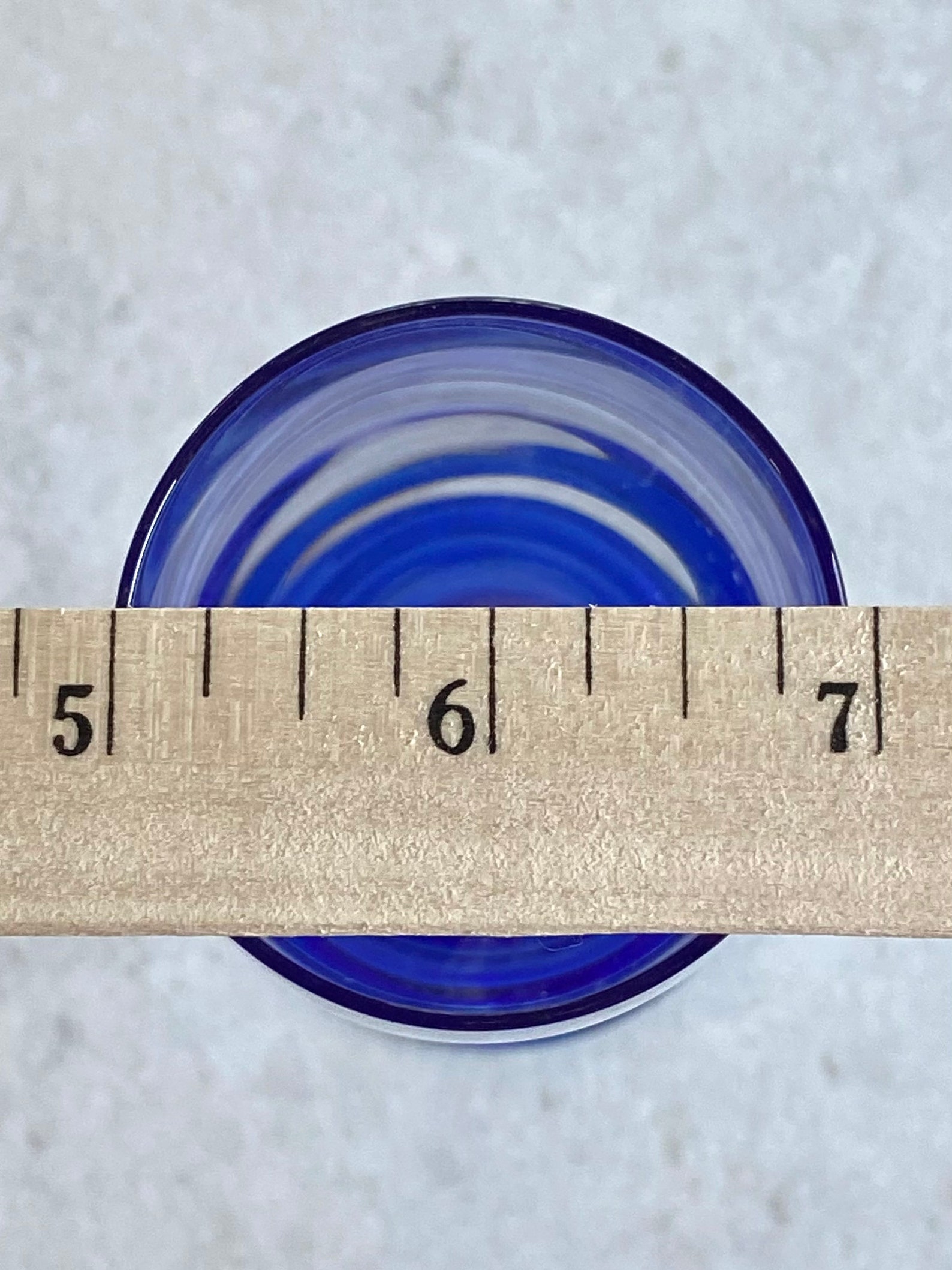 Luminarc Cobalt Blue Stem Glasses by J.G. Durand of Verrerie Etsy