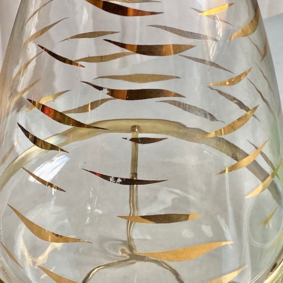 Vintage Pyrex Gold Wave 10 Cup Carafe With Lid and Stand - Etsy