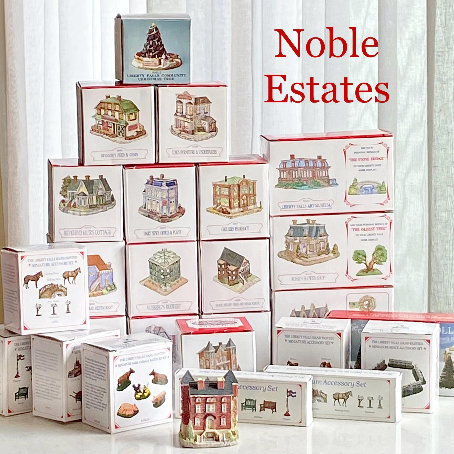 ーLiberty Fallsーリバティフォールズ コレクション 4箱セット Liberty Falls Figurines - Etsy