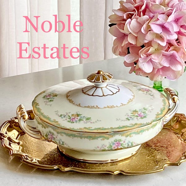 Caçarola Vintage Noritake Larue com Tampa