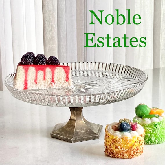 ヴィンテージ クリスタルケーキスタンド ヴィンテージ クリスタルケーキスタンド Crystal cake stand vintage