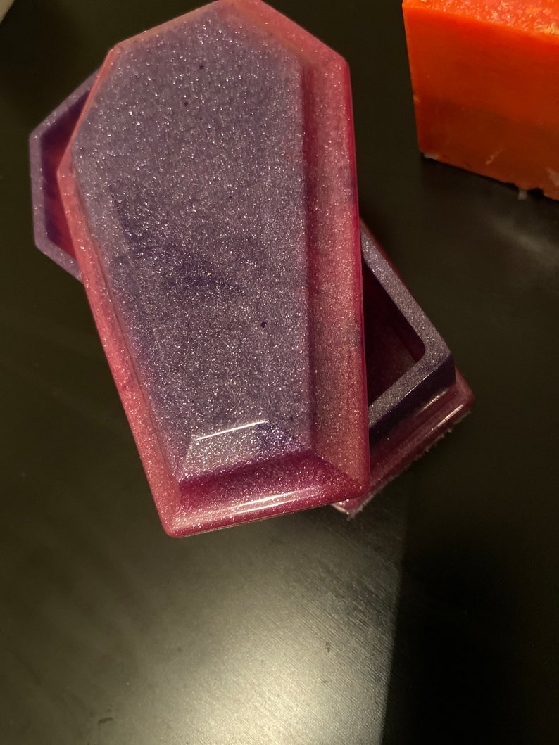Pink /& Purple Coffin