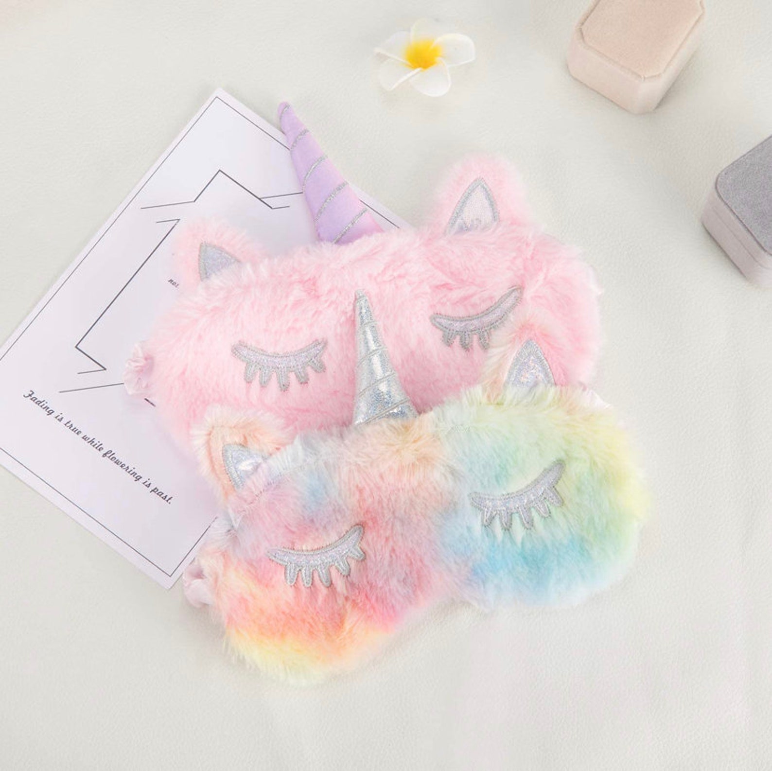 Kids Sleep Unicorn Mask Cute Masks For kids Sleep Masks Etsy