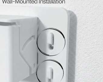 IKEA Skadis Compatible Wall Mount, No-Drill Tesa Powerstrip Holder, 3D Printed Bracket