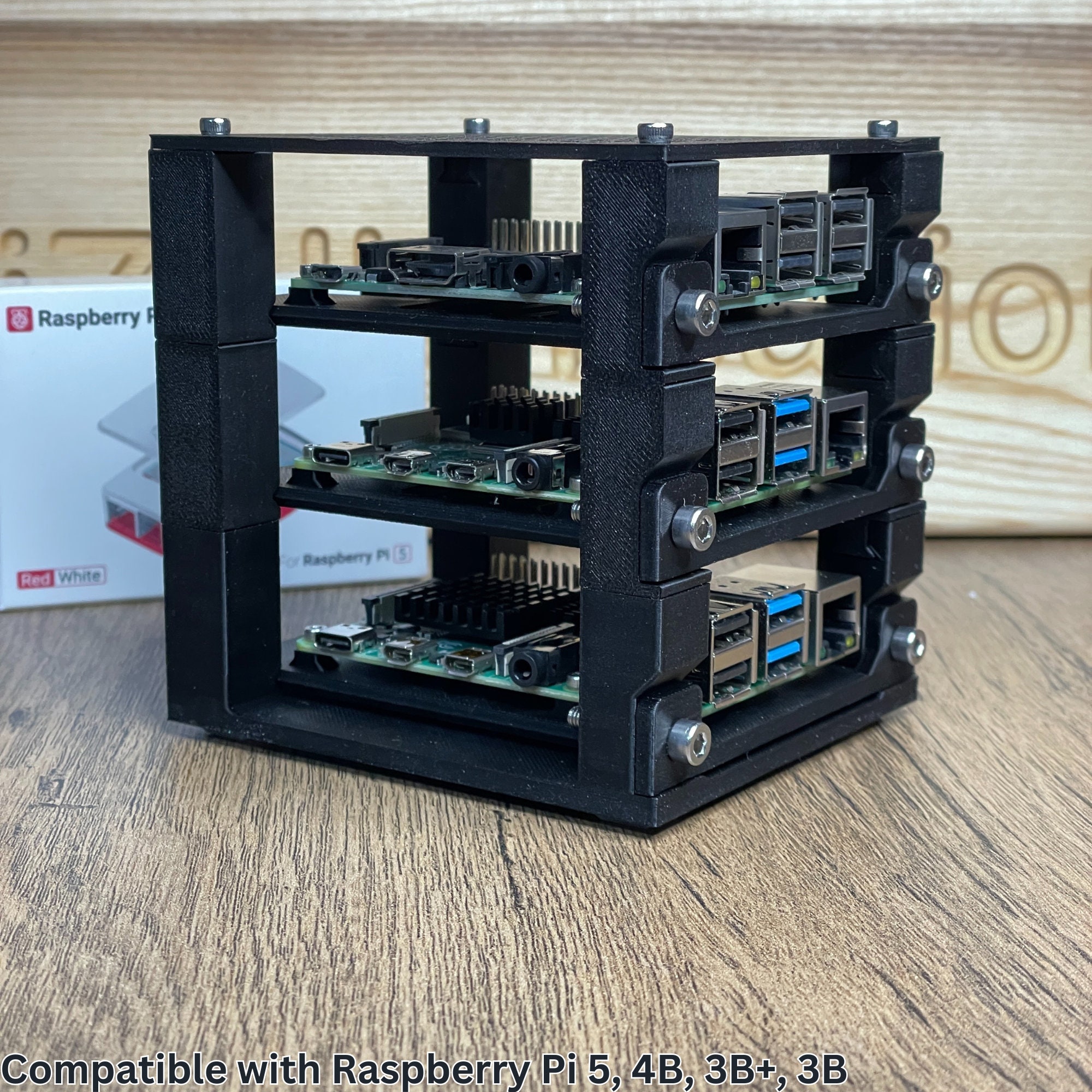 Raspberry Pi Stack Cluster Case - Expandable Infinite Levels - Etsy