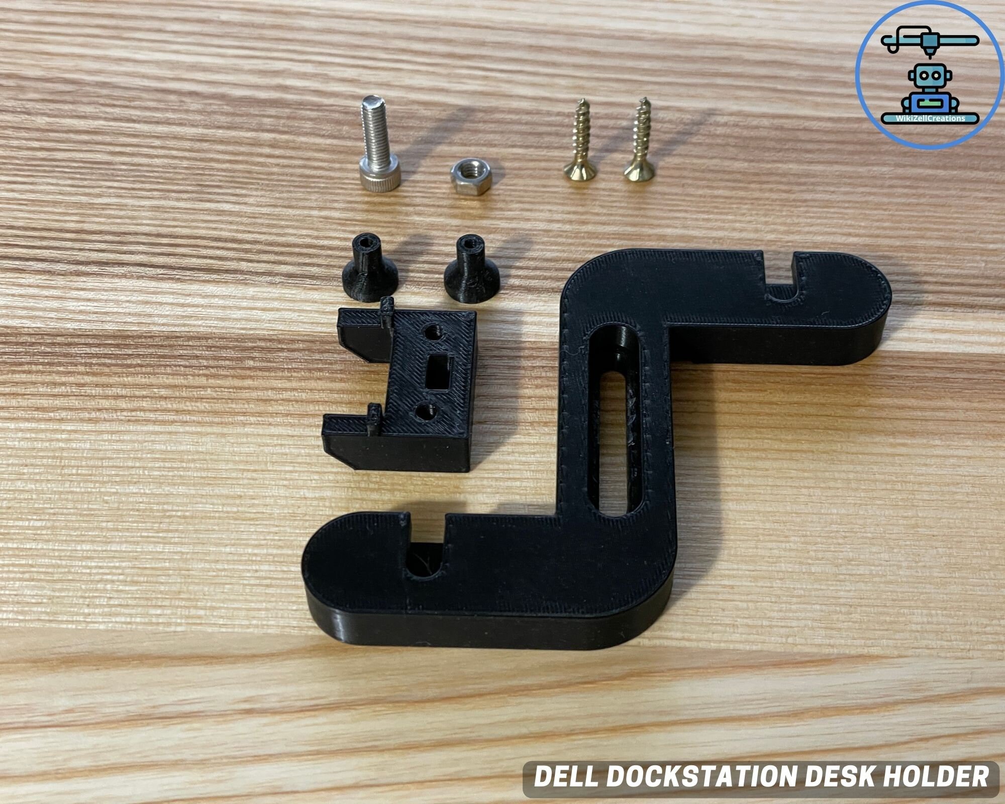 Desk Mount for Dell WD19TBS, WD19TB, WD19, WD19S, WD22TB4 Docking ...