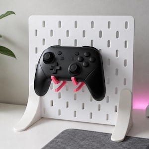 SKADIS ジョイパッドホルダー、IKEA ペグボード用ユニバーサルコントローラーマウント