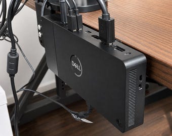 Under Desk Dock Mount Compatible with Dell WD19, WD19S, WD19TB, WD19TBS & WD22TB4