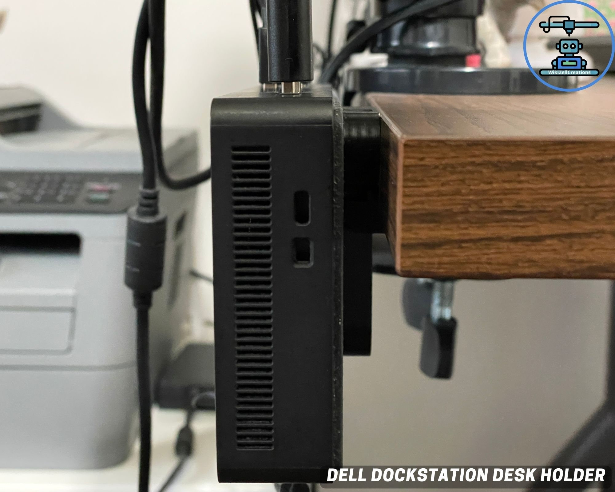 Desk Mount for Dell WD19TBS, WD19TB, WD19, WD19S, WD22TB4 Docking ...