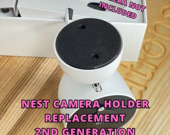Google Nest Camera Holder, 3D Printed Replacement Mount Compatible with 2nd Gen