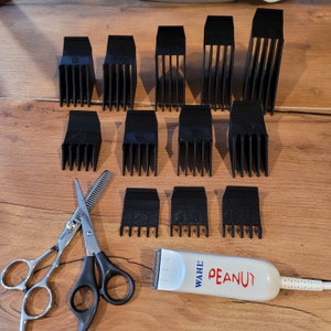 Wahl Peanut (Model 8685) hair attachments guards guides. USA Made. Guards only & sold individually. 8655 available in store