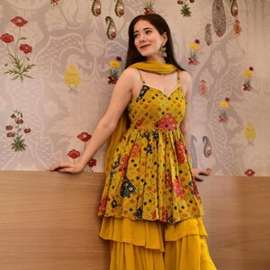 open lace back dress Stylish Wedding & Party Wear Sharara Set for Woman  INDIAN ELEGANCE