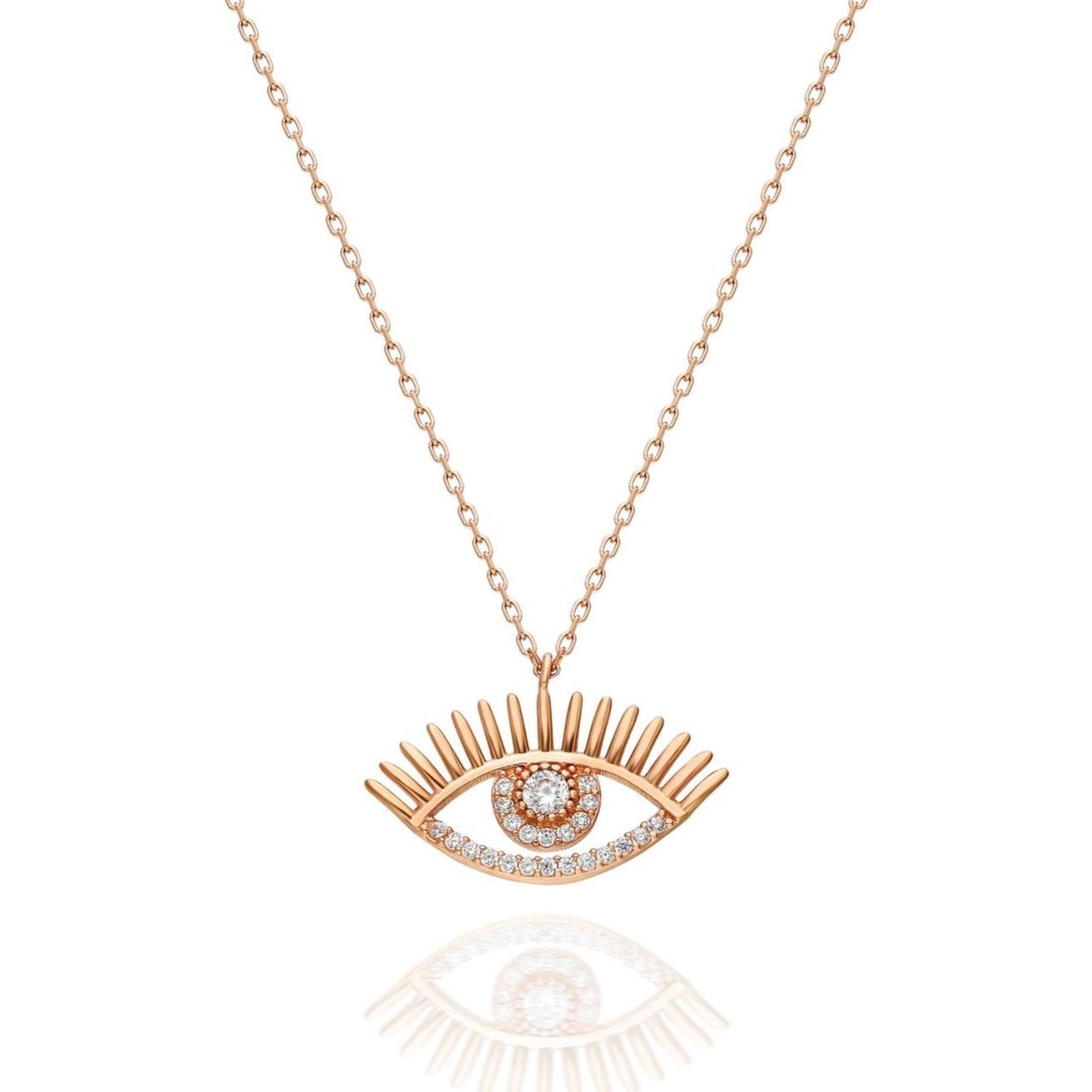 LUXURY COLLECTION THREE EYE NECKLACE main image 0