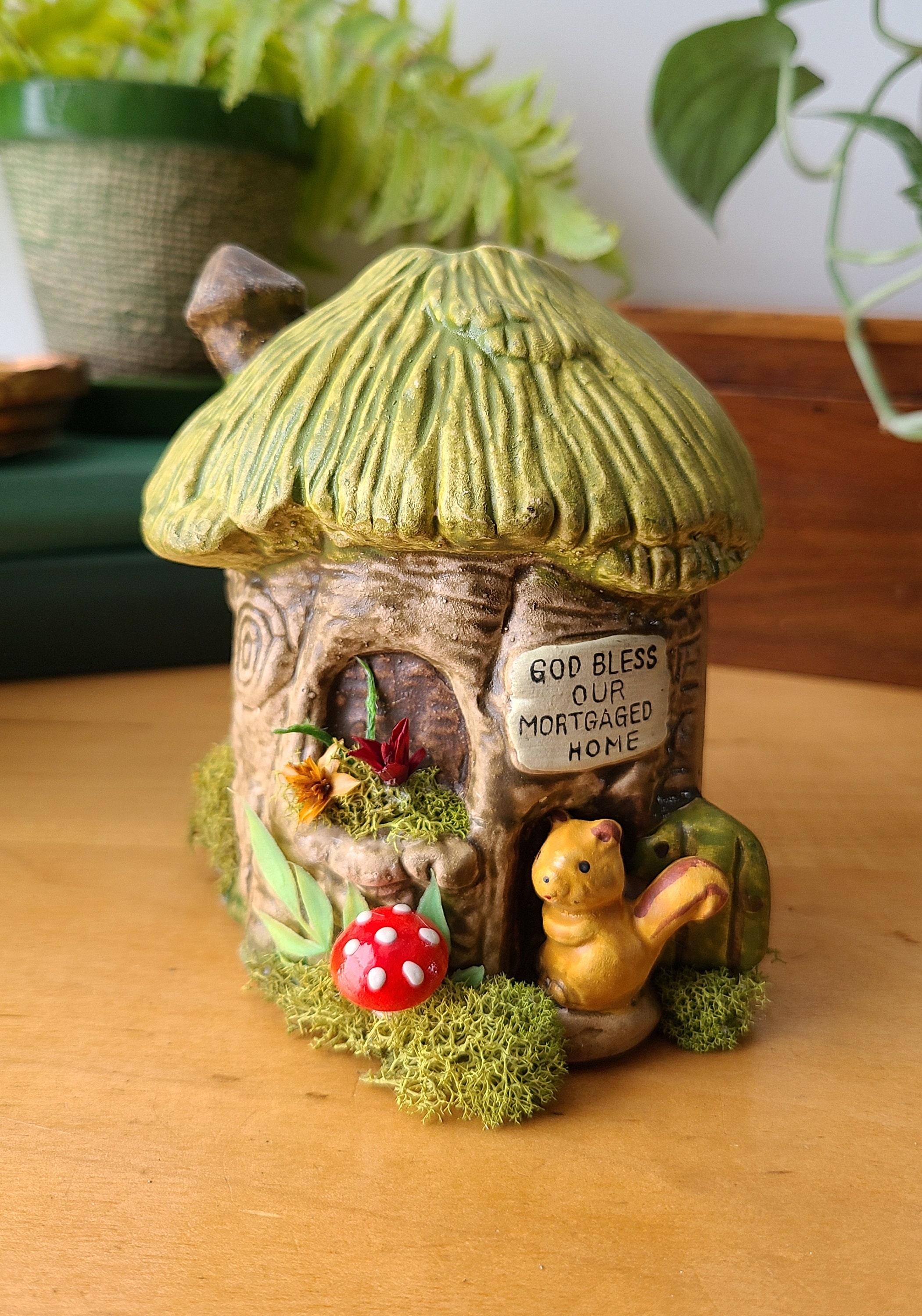 Squirrel Piggy Bank - Etsy