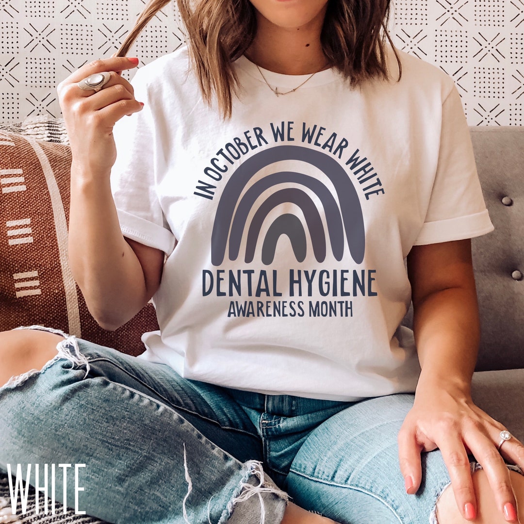 Dental Hygiene Awareness Month Shirt Tooth Decay Prevention Sweatshirt