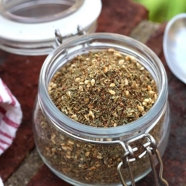 Homemade Zaatar Mix (Thyme), Palestinian Styles (Middle Eastern Spice Blend) 8oz