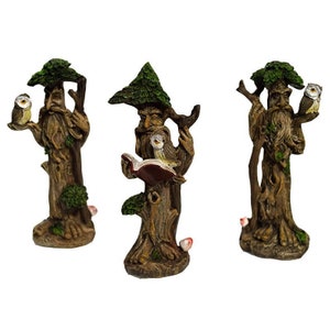 Wise Old Forest Guardian Trees, Mini Trees, Fairy Garden Trees