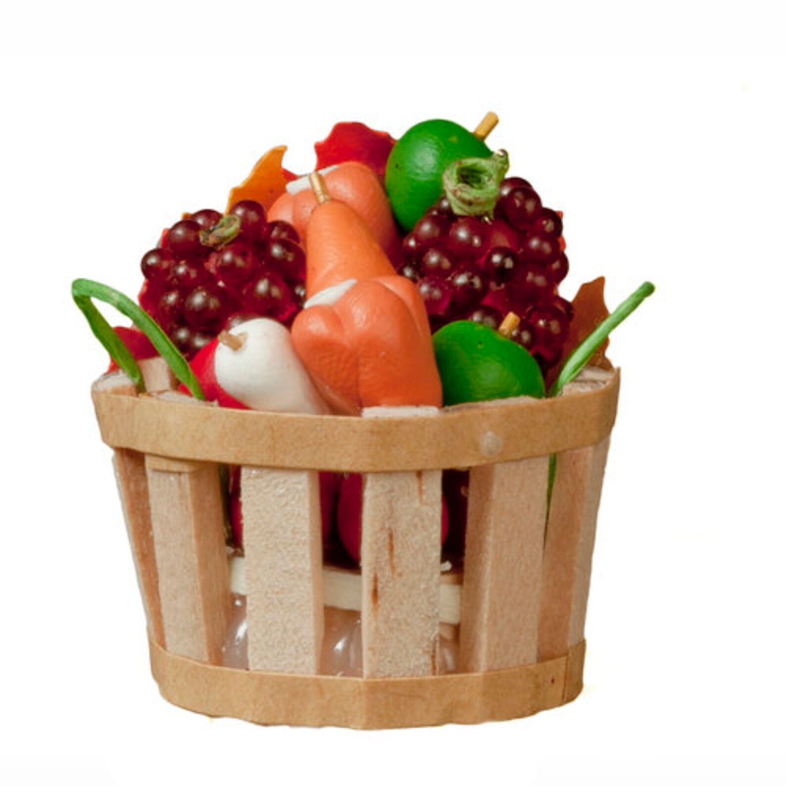 Veggie Bushel Basket, Mini Bushel Basket, Dollhouse, Fairy Garden Etsy