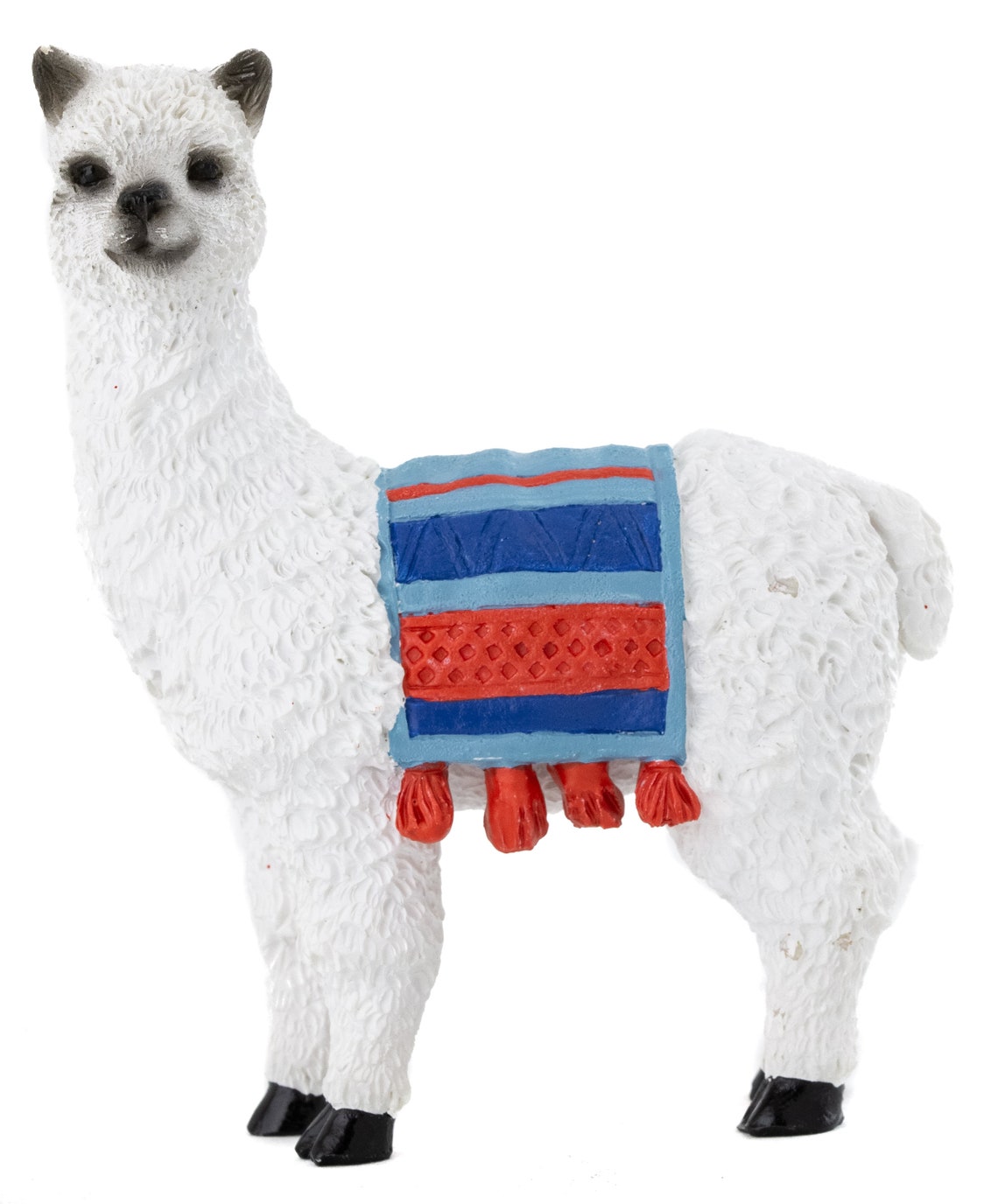 Llama With Blanket Miniature Llama Diorama Llama Etsy