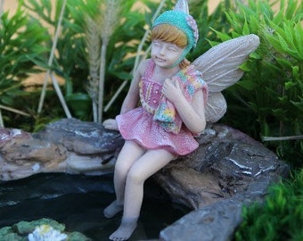 Fairy Ariel - (Fairy Only, No Pond), Sitting Fairy, Swimming Fairy, Fairy Girl