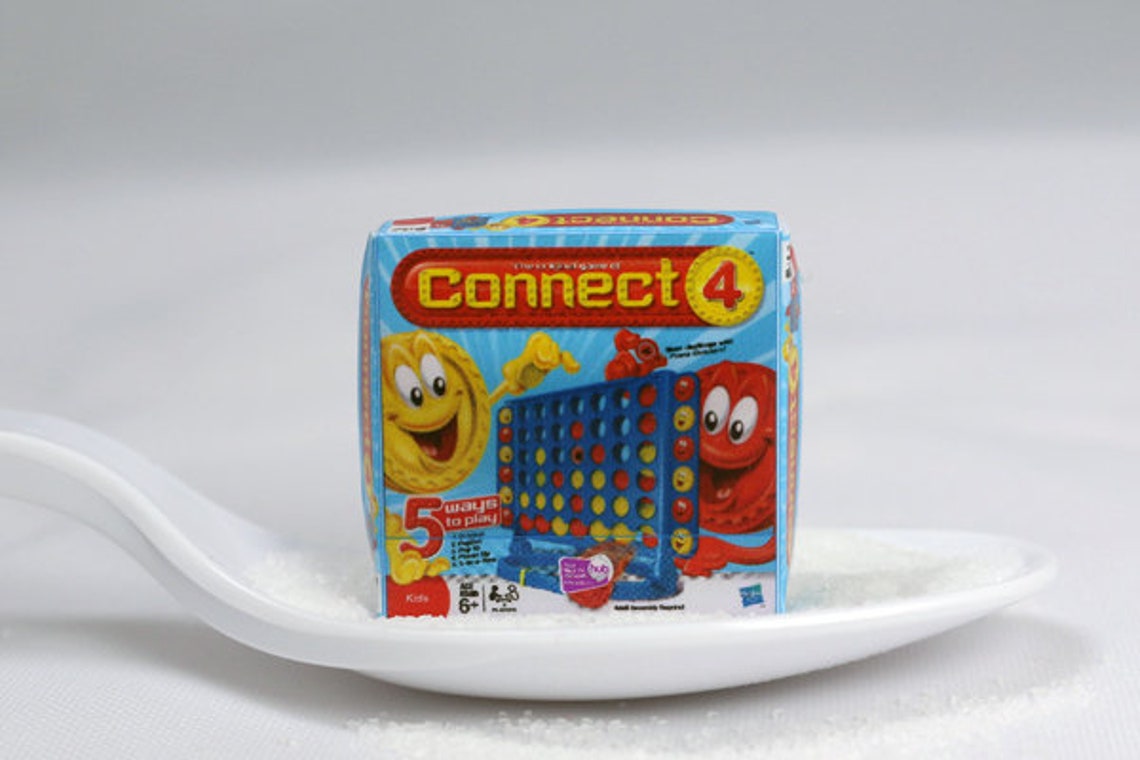 Mini Game Connect 4 Etsy
