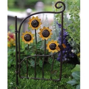 Zonnebloempoort, mini-feeëntuinpoort