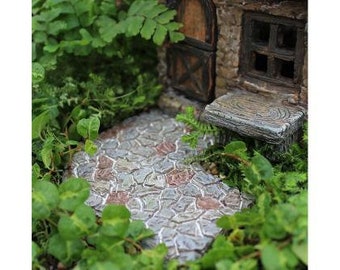 Curved Pathway, Miniature Path, Mini Pathway, Fairy Garden path, Terrarium Path
