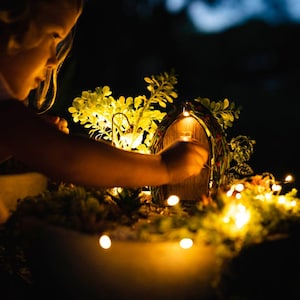 Arched Fairy Door, Opening Fairy Door, Lighted Fairy Door