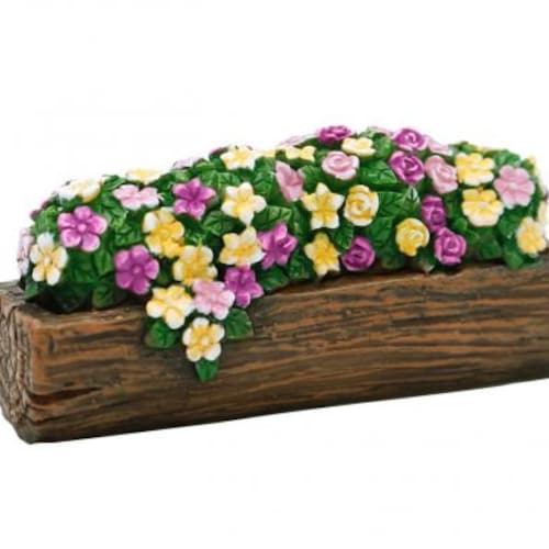 Flower Window Box Fairy Garden Window Box Mini Window Box Etsy