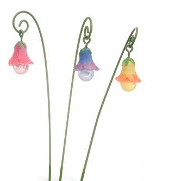 Glow Flowers, Fairy Garden Lights, Mini Lights