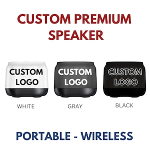 Altavoz Bluetooth portátil personalizado / Altavoz inalámbrico personalizado con logotipo de la empresa / Regalo de Año Nuevo corporativo / Altavoz promocional para vacaciones