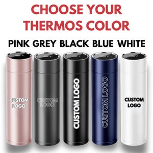 Termo grabado personalizado: regalo corporativo personalizado