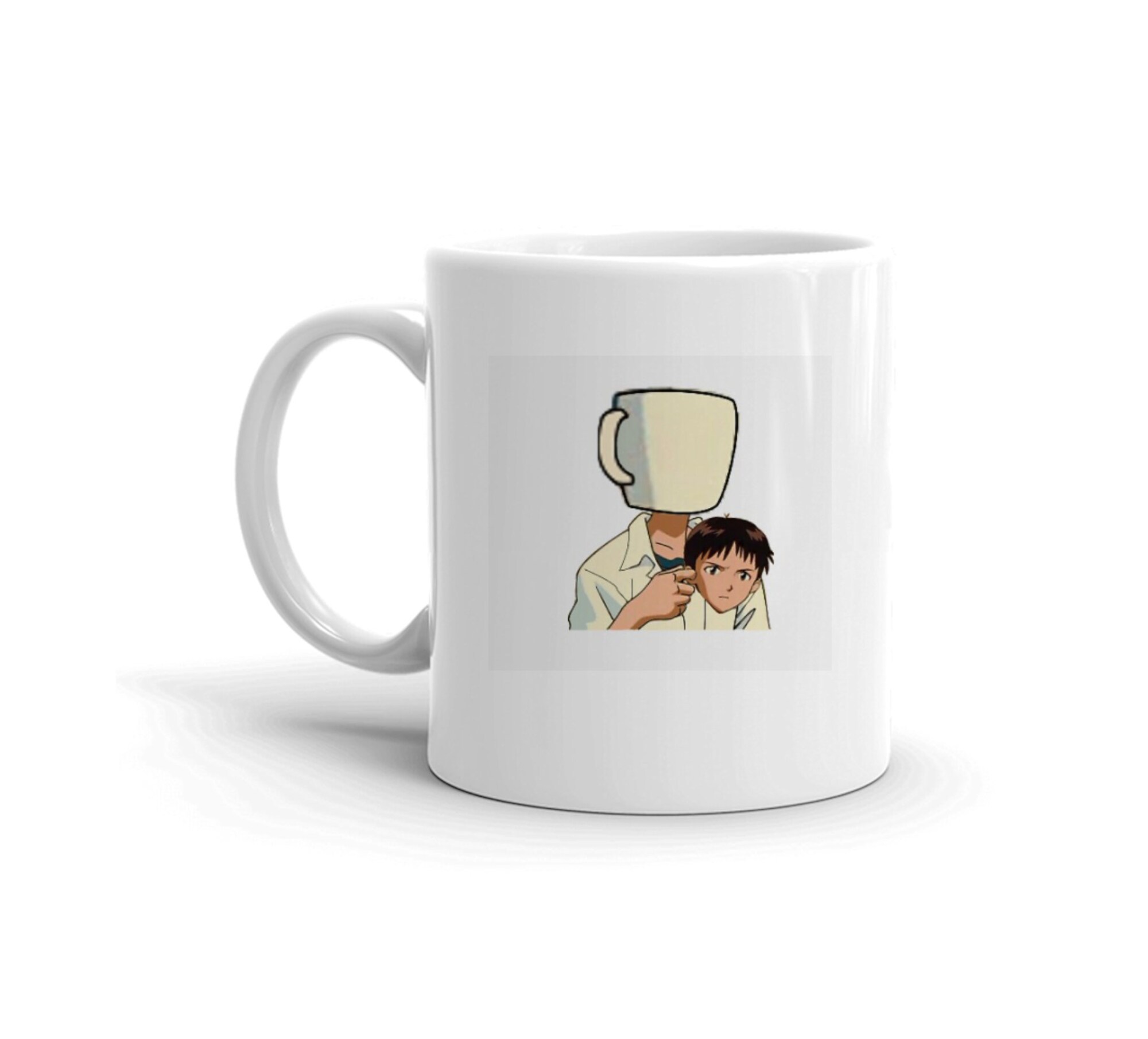 Discover Shinji Shinjiception Holding A Mug Anime Mug