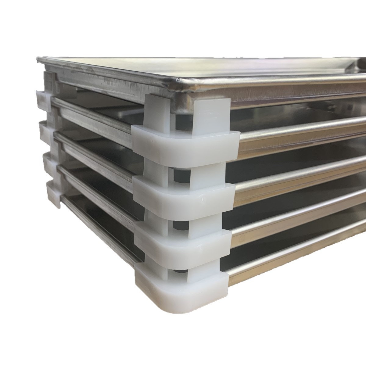 12 PCS Tray Stackers for Harvest Right Freeze Dryer Trays, Freeze Dryer  Accessories Compatible with Harvest Right Trays, White