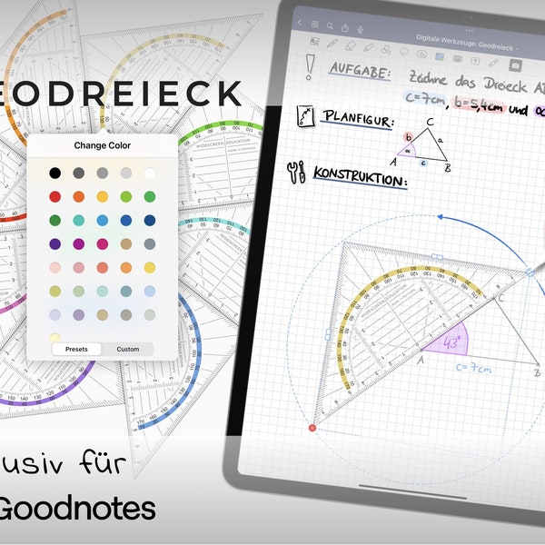 Goodnotes Template Etsy