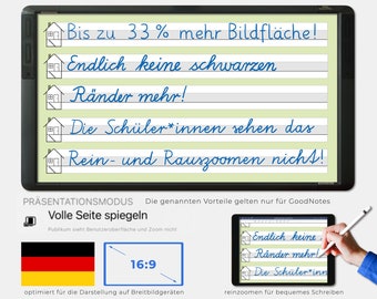 GoodNotes Widescreen Templates 16:9 PRIMARY SCHOOL