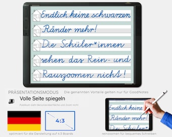 GoodNotes Templates 4:3 Presentation - PRIMARY SCHOOL